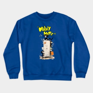 Krazy Kat from the comics cover Crewneck Sweatshirt